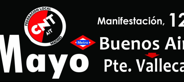 1 de Mayo 2026: Contra la militarización y el imperialismo | CNT-AIT