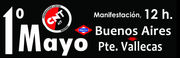 1 de Mayo 2026: Contra la militarización y el imperialismo | CNT-AIT