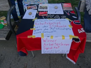 WAS-IAA en conflicto sindical con Diakonie Viena